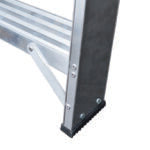 Lyte NBSBB Professional Industrial  Aluminium Swingback Stepladder with Tool Tray