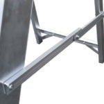 Lyte NBSBB Professional Industrial  Aluminium Swingback Stepladder with Tool Tray