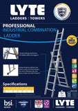 Lyte LCL Professional Industrial Aluminium Combination Ladders
